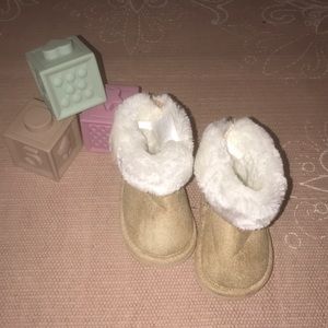 H&M. Fur Booties.